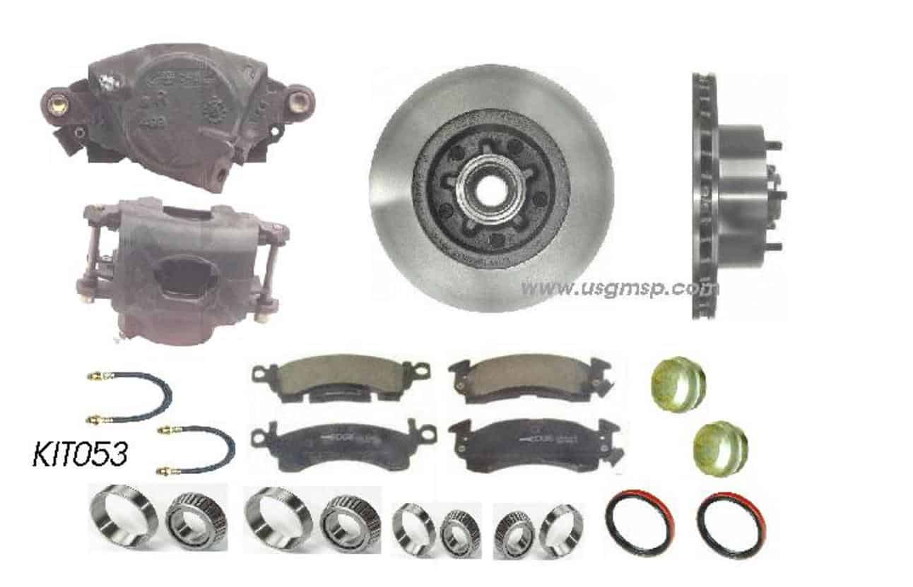 Disc Brake FRONT Resto Kit: 69-72 A